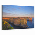 Australian Coastal Art - Golden Cliff Canvas