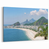 Rio de Janeiro Wall Decor - Scenic Brazil Beach Landscape Wall Art