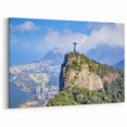 Rio de Janeiro Wall Decor - Christ the Redeemer Brazil Landscape Print