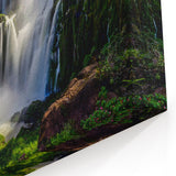 Amazon Rainforest Art - Majestic Waterfall Brazil Landscape Print
