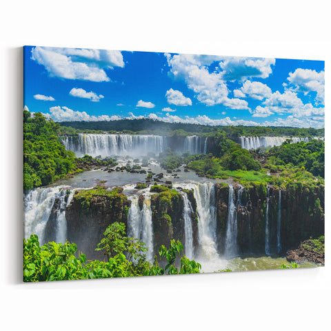 Brazil Wall Art - Iguazu Falls Landscape Print from South America