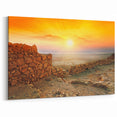 Israel Wall Art – Stunning Middle Eastern Jerusalem Sunrise Print