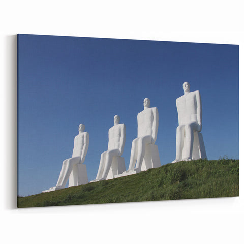 Denmark Wall Art - Nordic Sculpture Canvas Prints with Majestic Statues