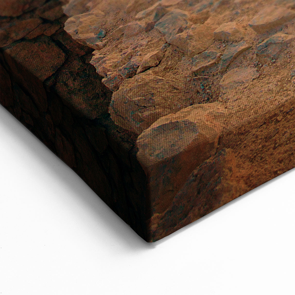 Holy Land Art – Dramatic Sunset Over Ancient Ruins Israel Wall Art