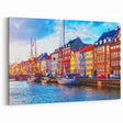 Copenhagen Canvas Prints - Danish Art Prints of Nyhavn Waterfront