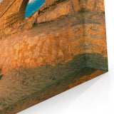 Middle Eastern Art – Ancient Aqueduct at Sunset Israel Wall Art