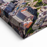 Rio de Janeiro Wall Decor - Aerial View of Ipanema Beach Landscape Print