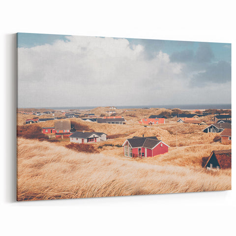 Scenic Denmark Artwork – Danish Countryside Canvas for Wall Decor
