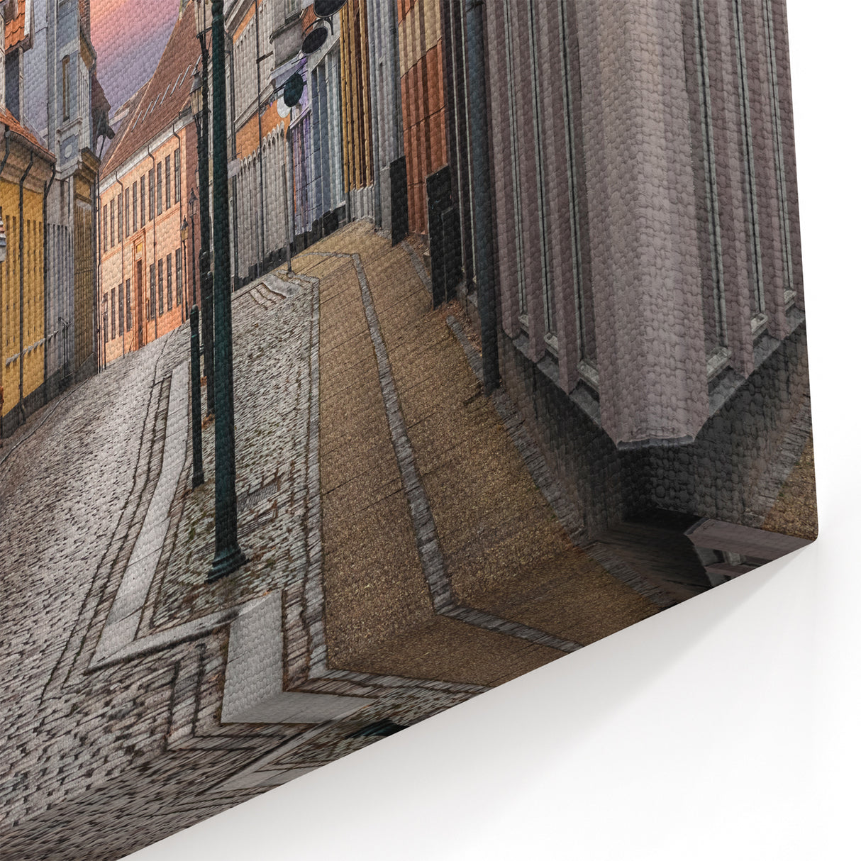 Copenhagen Canvas Prints – Danish Street View for Scandinavian Decor