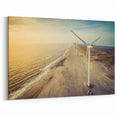 Denmark Wall Art – Danish Coastal Photography with Wind Turbines