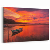 Brazilian Sunset Serenity - Tropical Wall Art