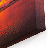 Brazilian Sunset Serenity - Tropical Wall Art