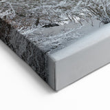 Nordic Nature Paintings – Scenic Winter Forest for Scandinavian Decor