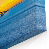 Denmark Photography – Stunning Sunset Over Bridge for Wall Decor