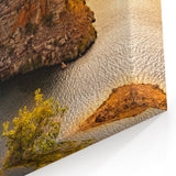 Serene River Cliffs at Sunset & South America Scenery Prints - Brazil Wall Art