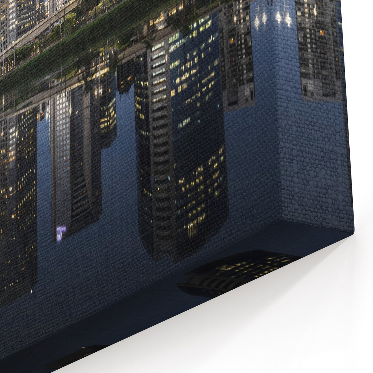 Brazilian Landscape Prints - Modern Skyline Reflections & City Wall Art
