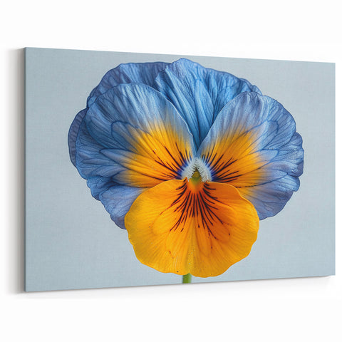 Unique Pansy Wall Art – Botanical Flower Prints for Modern Décor