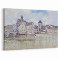 Alfred Sisley Art: Impressionist Landscapes of French Countryside Canvas