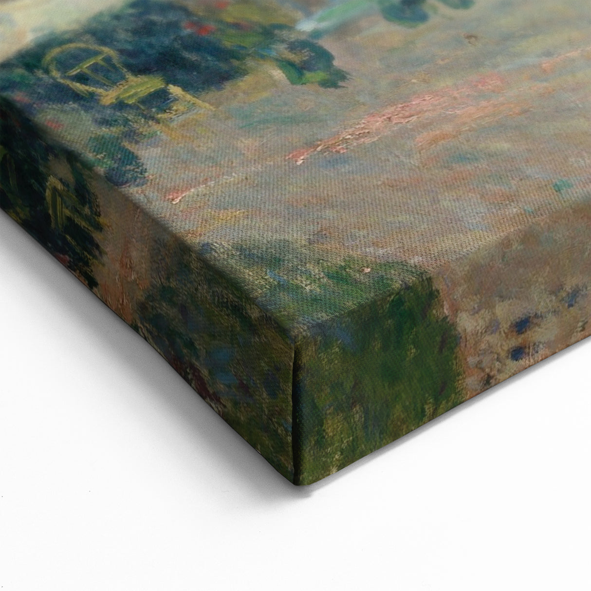 Alfred Sisley Art: French Countryside Home Impressionist Canvas Print