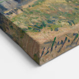 Alfred Sisley Art: Scenic French Riverbank Landscape Canvas Print