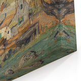 Alfred Sisley Art: Rustic French Countryside Home Canvas Print