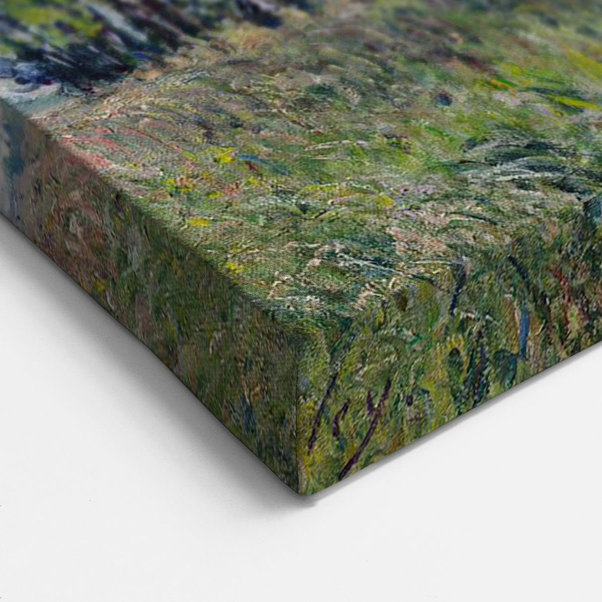 Alfred Sisley Art - Vibrant French Landscape with Trees Canvas Print