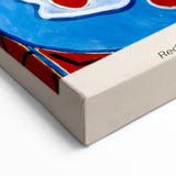 Matisse Canvas Wall Art - Red Interior Still Life Fauvism Art Print