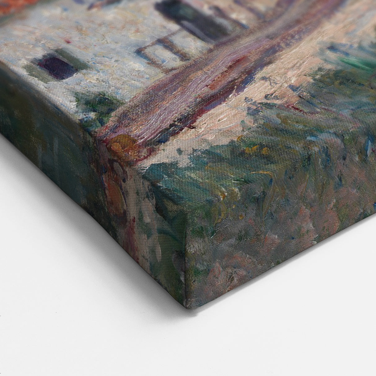 Alfred Sisley Art - Tranquil Cottage Among Trees French Landscape Print