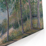 Alfred Sisley Art - Tranquil Cottage Among Trees French Landscape Print