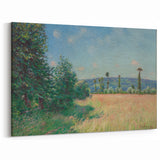 Alfred Sisley Art - Serene French Countryside Landscape Canvas Print