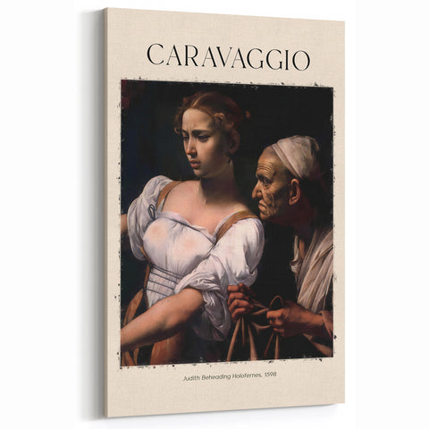 Caravaggio Art Prints – Judith Beheading Holofernes by Michelangelo Merisi
