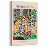 Henri Matisse Art Prints - Odalisque with Black Armchair Canvas Wall Art