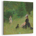 Berthe Morisot Art - 19th Century French Impressionist Family Scene