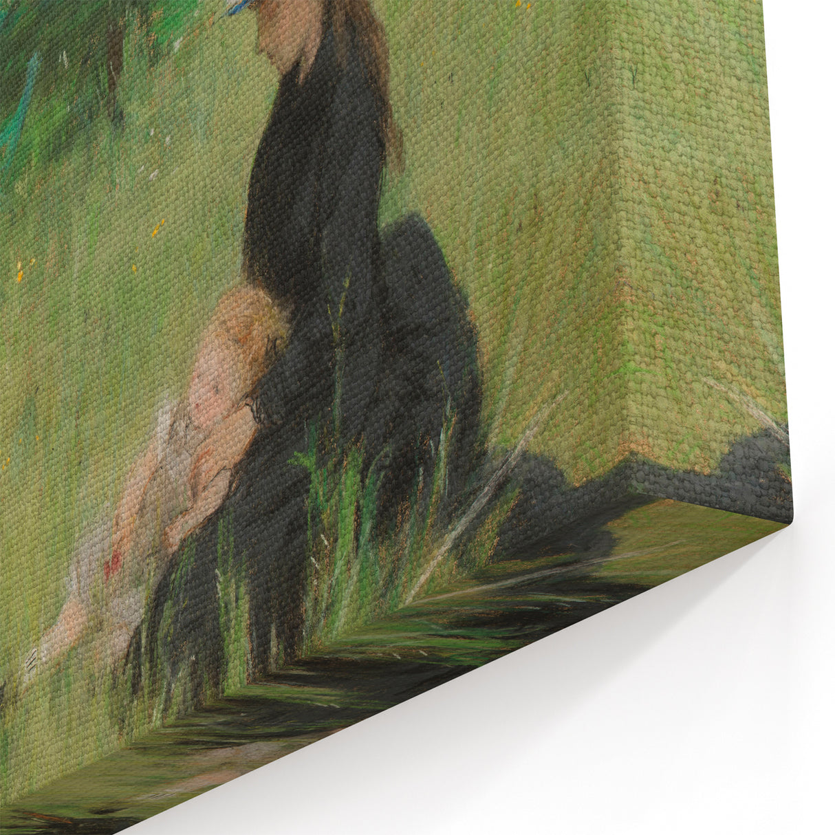 Berthe Morisot Art - 19th Century French Impressionist Family Scene