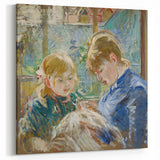 Berthe Morisot Art - 19th Century French Impressionist Mother and Child