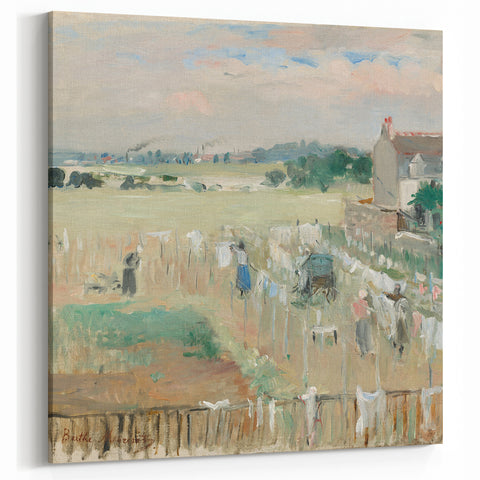 Berthe Morisot Art - 19th Century French Impressionist Rural Landscape
