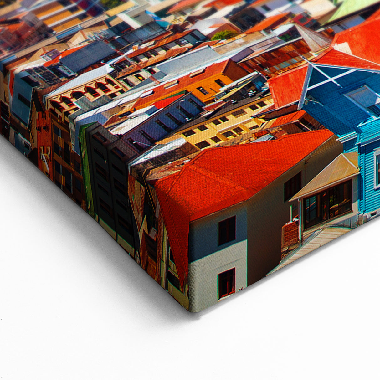 Santiago Cityscape Art - Chile Wall Art South America Wall Decor