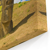 Chilean Scenery Art - Easter Island Moai Statues South America Wall Decor