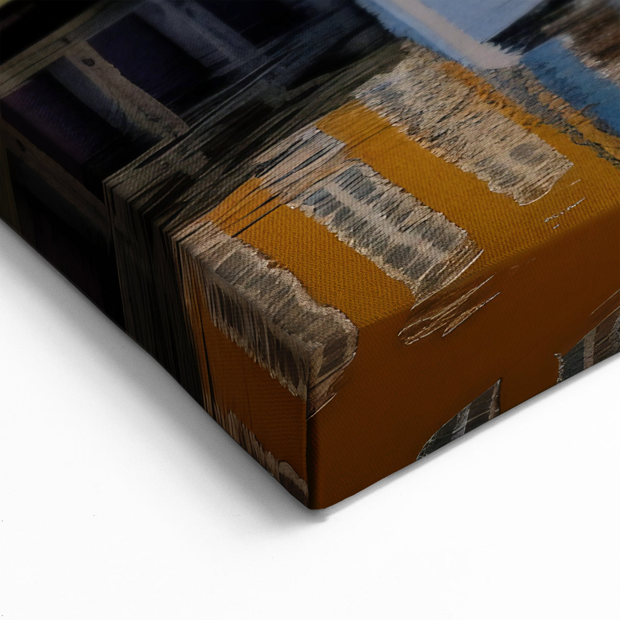 Copenhagen Canvas Prints - Vibrant Harbor Reflections and Colorful Buildings