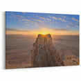 Sunrise Scenic Israel Photography – Sunrise over Desert Landscape, Holy Land Art