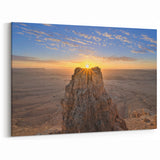 Sunrise Scenic Israel Photography – Sunrise over Desert Landscape, Holy Land Art