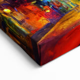 Jerusalem Art Prints – Vibrant Night Scene, Middle Eastern Holy Land Art