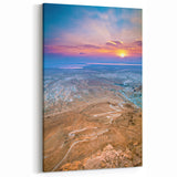 Biblical Art Prints – Masada Sunrise in the Holy Land, Middle Eastern View