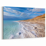 Dead Sea Wall Art - Scenic Israel Landscape Prints with Salt Formations