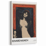 Edvard Munch Wall Art - Madonna, 1895 - Expressionist Masterpiece Print