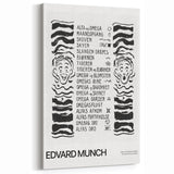 Edvard Munch Wall Art - Table of Contents, 1908/09 - Modernist Print
