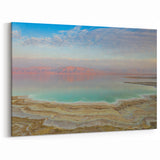 Dead Sea Canvas Art - Scenic Israel Seascape with Serene Reflections