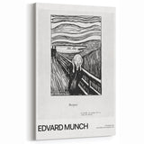 Edvard Munch Wall Art - The Scream, 1895 - Expressionist Icon Print