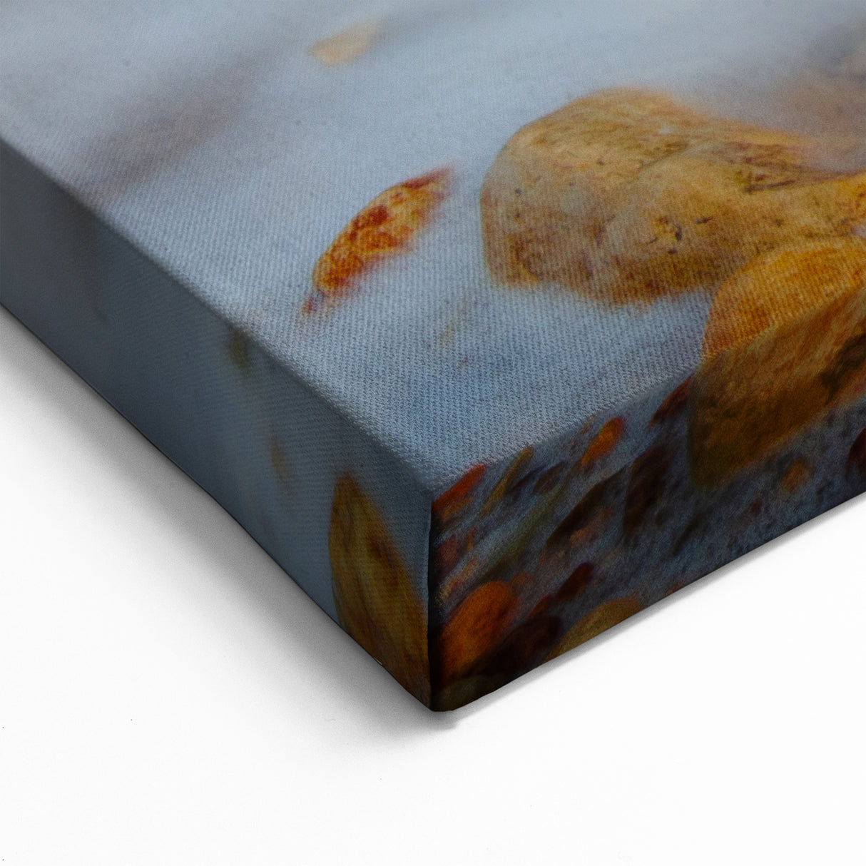 Dead Sea Canvas Art - Israel Seascape with Natural Salt Formations