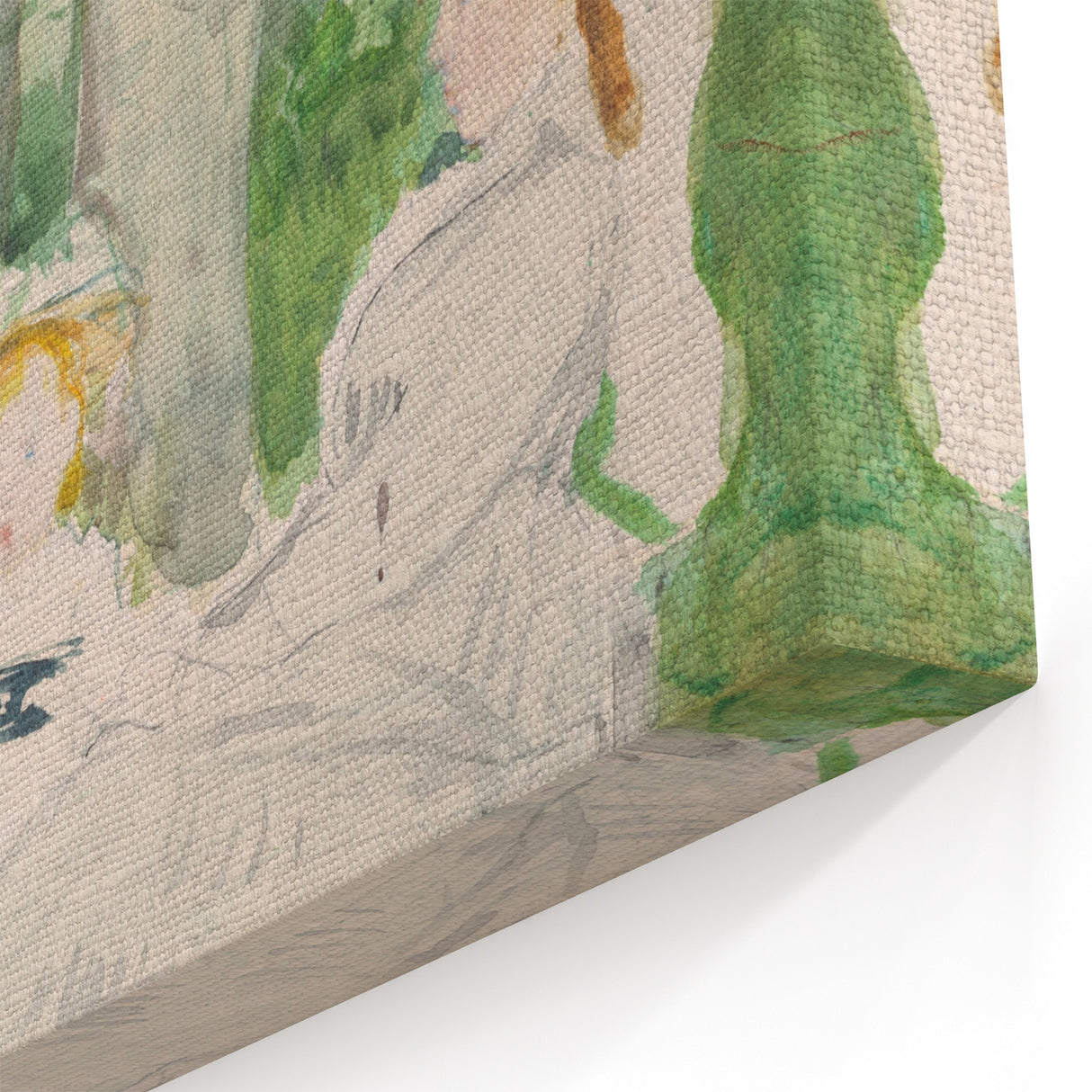 Berthe Morisot Art - 19th Century Impressionist Mother and Child Outdoors